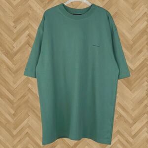 Balenciaga Men's Green Short Sleeve